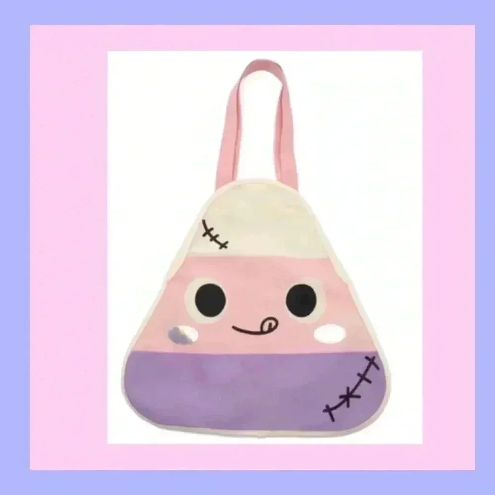 🆕Target Bullseye Hallowen Candy Corn Fabric Tote Bag🆕